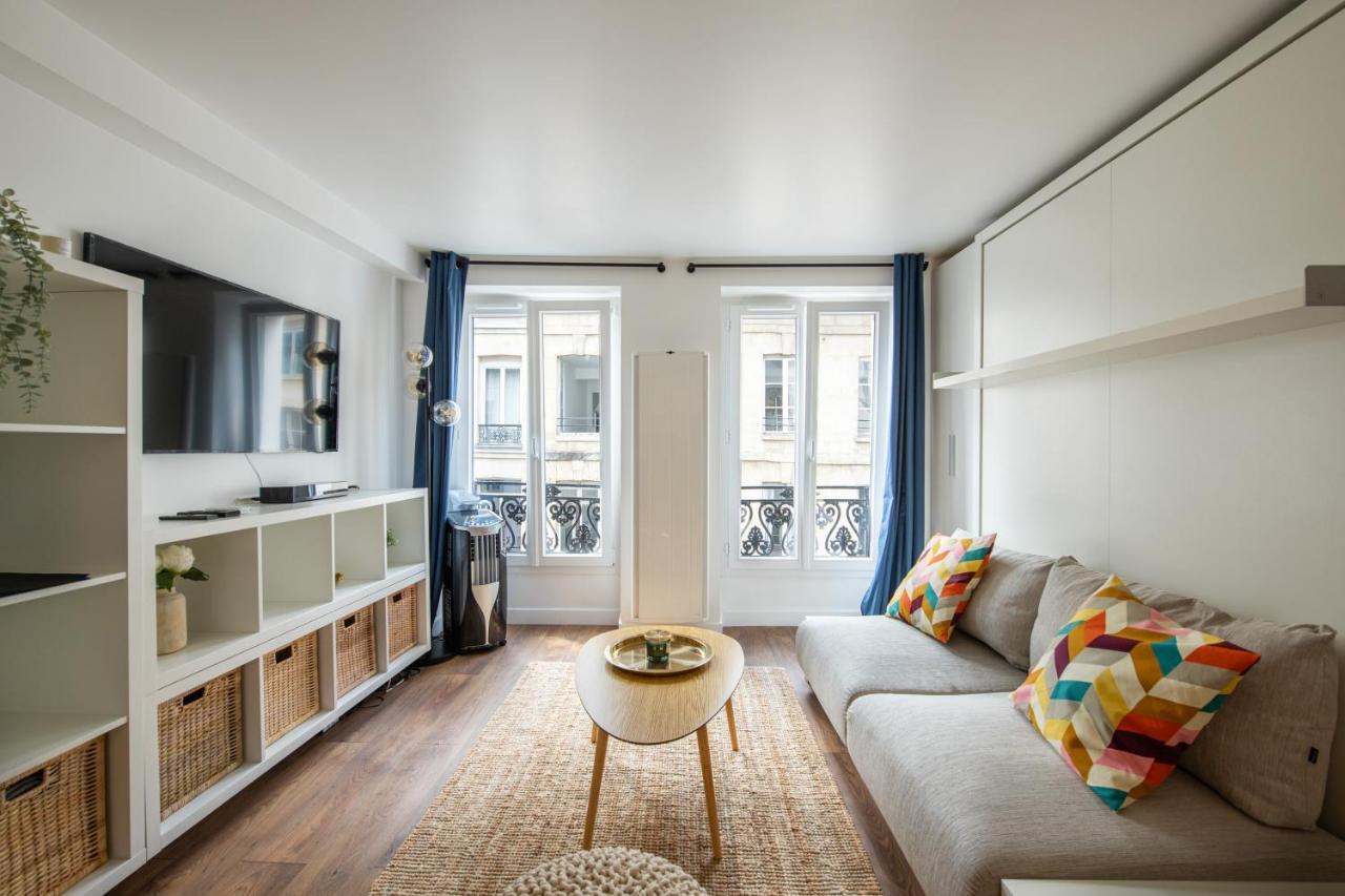 Super Central - Sentier Studio - Air Conditioning Paris Bagian luar foto