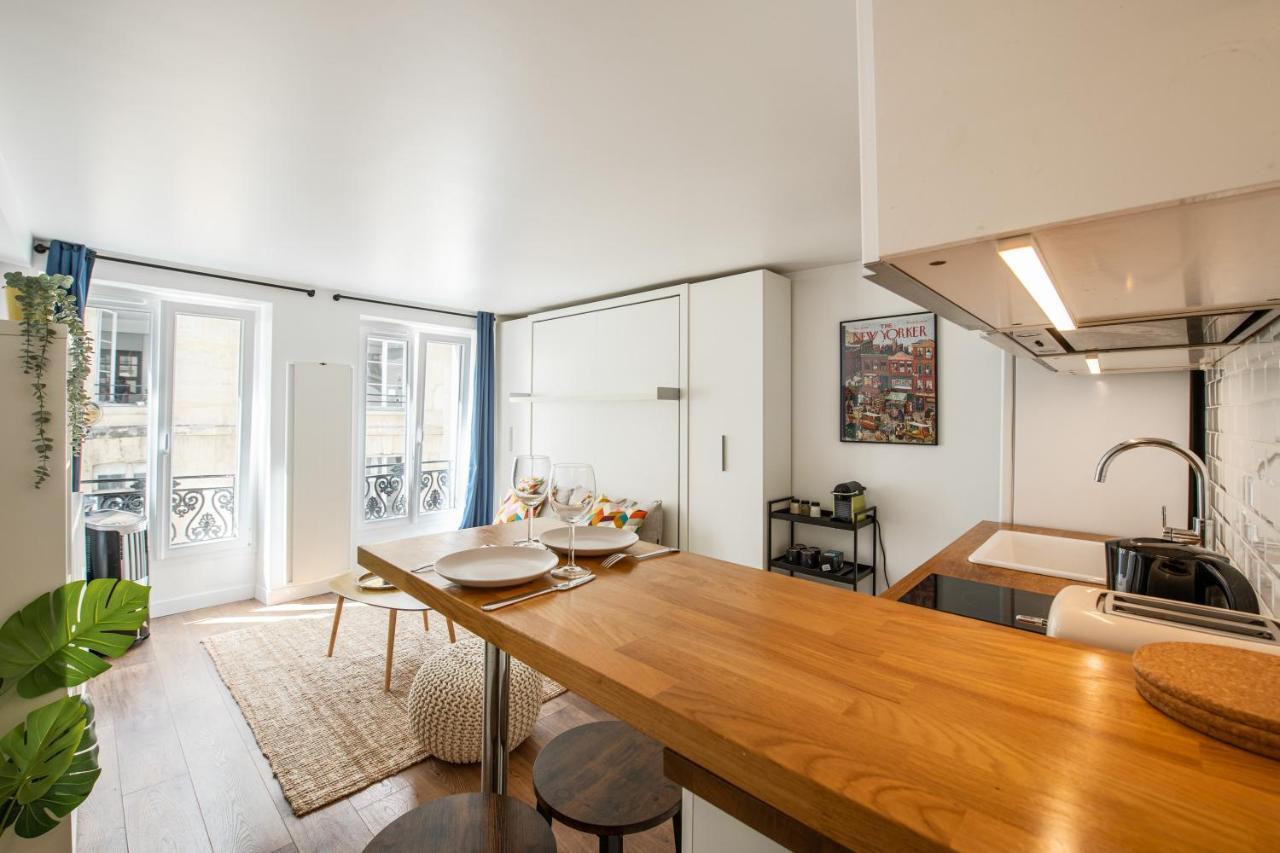 Super Central - Sentier Studio - Air Conditioning Paris Bagian luar foto