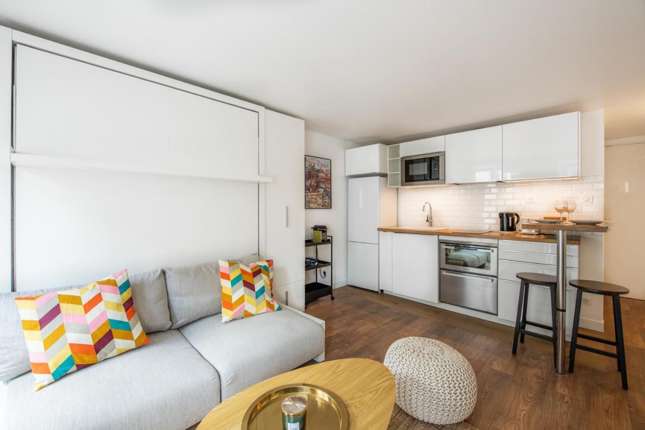Super Central - Sentier Studio - Air Conditioning Paris Bagian luar foto